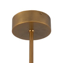 LED Chandelier<br /><span style="color:#4AB0CE;">Entrega: 4-10 dias en USA</span><br /><span style="color:#4AB0CE;font-size:60%;">PREGUNTE POR ENTREGA EN PANAMA</span><br />Collection: Dahlia<br />Finish: Vintage Brass/Alabaster