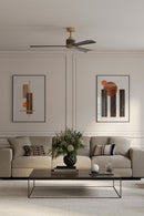 65" Ceiling Fan<br /><span style="color:#4AB0CE;">Entrega: 4-10 dias en USA</span><br /><span style="color:#4AB0CE;font-size:60%;">PREGUNTE POR ENTREGA EN PANAMA</span><br />Collection: Nauticus<br />Finish: Legacy Brass