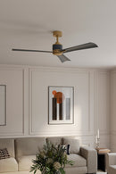 65" Ceiling Fan<br /><span style="color:#4AB0CE;">Entrega: 4-10 dias en USA</span><br /><span style="color:#4AB0CE;font-size:60%;">PREGUNTE POR ENTREGA EN PANAMA</span><br />Collection: Nauticus<br />Finish: Legacy Brass