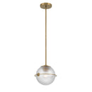 One Light Mini Pendant<br /><span style="color:#4AB0CE;">Entrega: 4-10 dias en USA</span><br /><span style="color:#4AB0CE;font-size:60%;">PREGUNTE POR ENTREGA EN PANAMA</span><br />Collection: Luniva<br />Finish: Legacy Brass