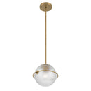 One Light Mini Pendant<br /><span style="color:#4AB0CE;">Entrega: 4-10 dias en USA</span><br /><span style="color:#4AB0CE;font-size:60%;">PREGUNTE POR ENTREGA EN PANAMA</span><br />Collection: Luniva<br />Finish: Legacy Brass