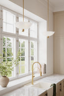 Minka-Lavery - 10255-732 - Three Light Semi-Flush Mount - Elowen - Legacy Brass