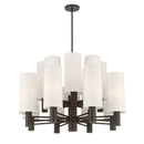 16 Light Chandelier<br /><span style="color:#4AB0CE;">Entrega: 4-10 dias en USA</span><br /><span style="color:#4AB0CE;font-size:60%;">PREGUNTE POR ENTREGA EN PANAMA</span><br />Collection: Draxen<br />Finish: Dark Bronze