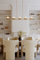 Five Light Linear Chandelier<br /><span style="color:#4AB0CE;">Entrega: 4-10 dias en USA</span><br /><span style="color:#4AB0CE;font-size:60%;">PREGUNTE POR ENTREGA EN PANAMA</span><br />Collection: Olenne<br />Finish: Legacy Brass