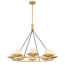 Eight Light Pendant<br /><span style="color:#4AB0CE;">Entrega: 4-10 dias en USA</span><br /><span style="color:#4AB0CE;font-size:60%;">PREGUNTE POR ENTREGA EN PANAMA</span><br />Collection: Olenne<br />Finish: Legacy Brass