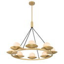 Eight Light Pendant<br /><span style="color:#4AB0CE;">Entrega: 4-10 dias en USA</span><br /><span style="color:#4AB0CE;font-size:60%;">PREGUNTE POR ENTREGA EN PANAMA</span><br />Collection: Olenne<br />Finish: Legacy Brass