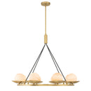 Eight Light Pendant<br /><span style="color:#4AB0CE;">Entrega: 4-10 dias en USA</span><br /><span style="color:#4AB0CE;font-size:60%;">PREGUNTE POR ENTREGA EN PANAMA</span><br />Collection: Olenne<br />Finish: Legacy Brass