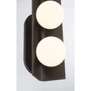 LED Wall Sconce<br /><span style="color:#4AB0CE;">Entrega: 4-10 dias en USA</span><br /><span style="color:#4AB0CE;font-size:60%;">PREGUNTE POR ENTREGA EN PANAMA</span><br />Collection: Vestra<br />Finish: Dark Bronze