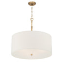 Three Light Pendant<br /><span style="color:#4AB0CE;">Entrega: 4-10 dias en USA</span><br /><span style="color:#4AB0CE;font-size:60%;">PREGUNTE POR ENTREGA EN PANAMA</span><br />Collection: Molvene<br />Finish: Legacy Brass