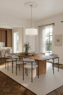 Three Light Pendant<br /><span style="color:#4AB0CE;">Entrega: 4-10 dias en USA</span><br /><span style="color:#4AB0CE;font-size:60%;">PREGUNTE POR ENTREGA EN PANAMA</span><br />Collection: Molvene<br />Finish: Legacy Brass
