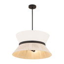 Three Light Pendant<br /><span style="color:#4AB0CE;">Entrega: 2-3 semanas en USA</span><br /><span style="color:#4AB0CE;font-size:60%;">PREGUNTE POR ENTREGA EN PANAMA</span><br />Collection: Aurellan<br />Finish: Plated Dark Bronze