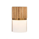 Two Light Wall Sconce<br /><span style="color:#4AB0CE;">Entrega: 4-10 dias en USA</span><br /><span style="color:#4AB0CE;font-size:60%;">PREGUNTE POR ENTREGA EN PANAMA</span><br />Collection: Nebri<br />Finish: Legacy Brass