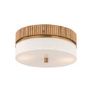 Three Light Semi-Flush Mount<br /><span style="color:#4AB0CE;">Entrega: 2-3 semanas en USA</span><br /><span style="color:#4AB0CE;font-size:60%;">PREGUNTE POR ENTREGA EN PANAMA</span><br />Collection: Nebri<br />Finish: Legacy Brass