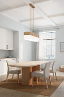 Five Light Linear Chandelier<br /><span style="color:#4AB0CE;">Entrega: 4-10 dias en USA</span><br /><span style="color:#4AB0CE;font-size:60%;">PREGUNTE POR ENTREGA EN PANAMA</span><br />Collection: Nebri<br />Finish: Legacy Brass
