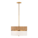 Two Light Pendant<br /><span style="color:#4AB0CE;">Entrega: 2-3 semanas en USA</span><br /><span style="color:#4AB0CE;font-size:60%;">PREGUNTE POR ENTREGA EN PANAMA</span><br />Collection: Nebri<br />Finish: Legacy Brass