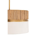 Two Light Pendant<br /><span style="color:#4AB0CE;">Entrega: 2-3 semanas en USA</span><br /><span style="color:#4AB0CE;font-size:60%;">PREGUNTE POR ENTREGA EN PANAMA</span><br />Collection: Nebri<br />Finish: Legacy Brass