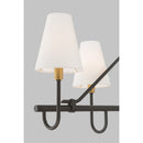 Five Light Linear Chandelier<br /><span style="color:#4AB0CE;">Entrega: 4-10 dias en USA</span><br /><span style="color:#4AB0CE;font-size:60%;">PREGUNTE POR ENTREGA EN PANAMA</span><br />Collection: Bellforge<br />Finish: Legacy Brass