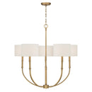 Five Light Chandelier<br /><span style="color:#4AB0CE;">Entrega: 4-10 dias en USA</span><br /><span style="color:#4AB0CE;font-size:60%;">PREGUNTE POR ENTREGA EN PANAMA</span><br />Collection: Molvene<br />Finish: Legacy Brass