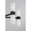 Ten Light Chandelier<br /><span style="color:#4AB0CE;">Entrega: 4-10 dias en USA</span><br /><span style="color:#4AB0CE;font-size:60%;">PREGUNTE POR ENTREGA EN PANAMA</span><br />Collection: Delgada<br />Finish: Dark Matte Black