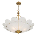 Six Light Pendant<br /><span style="color:#4AB0CE;">Entrega: 4-10 dias en USA</span><br /><span style="color:#4AB0CE;font-size:60%;">PREGUNTE POR ENTREGA EN PANAMA</span><br />Collection: Althira<br />Finish: Legacy Brass