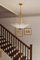 Minka-Lavery - 12396-732 - Six Light Pendant - Althira - Legacy Brass