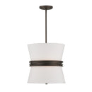 Three Light Pendant<br /><span style="color:#4AB0CE;">Entrega: 4-10 dias en USA</span><br /><span style="color:#4AB0CE;font-size:60%;">PREGUNTE POR ENTREGA EN PANAMA</span><br />Collection: Dalvor<br />Finish: Dark Bronze