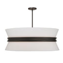 Six Light Pendant<br /><span style="color:#4AB0CE;">Entrega: 4-10 dias en USA</span><br /><span style="color:#4AB0CE;font-size:60%;">PREGUNTE POR ENTREGA EN PANAMA</span><br />Collection: Dalvor<br />Finish: Dark Bronze
