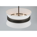 Three Light Semi-Flush Mount<br /><span style="color:#4AB0CE;">Entrega: 4-10 dias en USA</span><br /><span style="color:#4AB0CE;font-size:60%;">PREGUNTE POR ENTREGA EN PANAMA</span><br />Collection: Dalvor<br />Finish: Dark Bronze