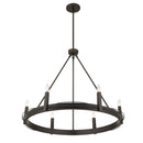 Six Light Pendant<br /><span style="color:#4AB0CE;">Entrega: 4-10 dias en USA</span><br /><span style="color:#4AB0CE;font-size:60%;">PREGUNTE POR ENTREGA EN PANAMA</span><br />Collection: Dalvor<br />Finish: Dark Bronze
