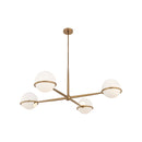 Four Light Chandelier<br /><span style="color:#4AB0CE;">Entrega: 4-10 dias en USA</span><br /><span style="color:#4AB0CE;font-size:60%;">PREGUNTE POR ENTREGA EN PANAMA</span><br />Collection: Orstyn<br />Finish: Legacy Brass