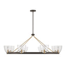 Eight Light Chandelier<br /><span style="color:#4AB0CE;">Entrega: 4-10 dias en USA</span><br /><span style="color:#4AB0CE;font-size:60%;">PREGUNTE POR ENTREGA EN PANAMA</span><br />Collection: Noellea<br />Finish: Dark Bronze