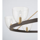 Eight Light Chandelier<br /><span style="color:#4AB0CE;">Entrega: 4-10 dias en USA</span><br /><span style="color:#4AB0CE;font-size:60%;">PREGUNTE POR ENTREGA EN PANAMA</span><br />Collection: Noellea<br />Finish: Dark Bronze