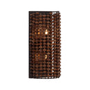 Two Light Wall Sconce<br /><span style="color:#4AB0CE;">Entrega: 4-10 dias en USA</span><br /><span style="color:#4AB0CE;font-size:60%;">PREGUNTE POR ENTREGA EN PANAMA</span><br />Collection: Beaudelle<br />Finish: Dark Bronze