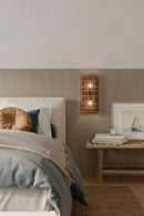 Two Light Wall Sconce<br /><span style="color:#4AB0CE;">Entrega: 4-10 dias en USA</span><br /><span style="color:#4AB0CE;font-size:60%;">PREGUNTE POR ENTREGA EN PANAMA</span><br />Collection: Beaudelle<br />Finish: Dark Bronze