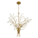 Six Light Chandelier<br /><span style="color:#4AB0CE;">Entrega: 4-10 dias en USA</span><br /><span style="color:#4AB0CE;font-size:60%;">PREGUNTE POR ENTREGA EN PANAMA</span><br />Collection: Ramus<br />Finish: Painted Legacy Brass