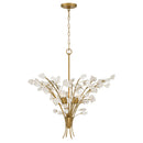 Six Light Chandelier<br /><span style="color:#4AB0CE;">Entrega: 4-10 dias en USA</span><br /><span style="color:#4AB0CE;font-size:60%;">PREGUNTE POR ENTREGA EN PANAMA</span><br />Collection: Ramus<br />Finish: Painted Legacy Brass