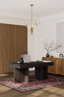 Minka-Lavery - 13955-870 - Six Light Chandelier - Ramus - Painted Legacy Brass