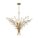 Eight Light Chandelier<br /><span style="color:#4AB0CE;">Entrega: 4-10 dias en USA</span><br /><span style="color:#4AB0CE;font-size:60%;">PREGUNTE POR ENTREGA EN PANAMA</span><br />Collection: Ramus<br />Finish: Painted Legacy Brass
