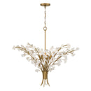 Eight Light Chandelier<br /><span style="color:#4AB0CE;">Entrega: 4-10 dias en USA</span><br /><span style="color:#4AB0CE;font-size:60%;">PREGUNTE POR ENTREGA EN PANAMA</span><br />Collection: Ramus<br />Finish: Painted Legacy Brass