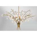 Eight Light Chandelier<br /><span style="color:#4AB0CE;">Entrega: 4-10 dias en USA</span><br /><span style="color:#4AB0CE;font-size:60%;">PREGUNTE POR ENTREGA EN PANAMA</span><br />Collection: Ramus<br />Finish: Painted Legacy Brass