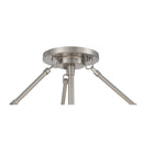 Three Light Semi-Flush Mount<br /><span style="color:#4AB0CE;">Entrega: 4-10 dias en USA</span><br /><span style="color:#4AB0CE;font-size:60%;">PREGUNTE POR ENTREGA EN PANAMA</span><br />Collection: Halora<br />Finish: Brushed Nickel