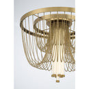 LED Flush Mount<br /><span style="color:#4AB0CE;">Entrega: 4-10 dias en USA</span><br /><span style="color:#4AB0CE;font-size:60%;">PREGUNTE POR ENTREGA EN PANAMA</span><br />Collection: Jezelle<br />Finish: Legacy Brass