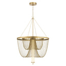 LED Pendant<br /><span style="color:#4AB0CE;">Entrega: 4-10 dias en USA</span><br /><span style="color:#4AB0CE;font-size:60%;">PREGUNTE POR ENTREGA EN PANAMA</span><br />Collection: Jezelle<br />Finish: Legacy Brass