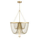 LED Pendant<br /><span style="color:#4AB0CE;">Entrega: 4-10 dias en USA</span><br /><span style="color:#4AB0CE;font-size:60%;">PREGUNTE POR ENTREGA EN PANAMA</span><br />Collection: Jezelle<br />Finish: Legacy Brass
