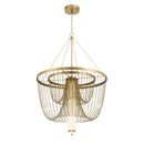 LED Pendant<br /><span style="color:#4AB0CE;">Entrega: 4-10 dias en USA</span><br /><span style="color:#4AB0CE;font-size:60%;">PREGUNTE POR ENTREGA EN PANAMA</span><br />Collection: Jezelle<br />Finish: Legacy Brass