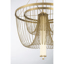 LED Pendant<br /><span style="color:#4AB0CE;">Entrega: 4-10 dias en USA</span><br /><span style="color:#4AB0CE;font-size:60%;">PREGUNTE POR ENTREGA EN PANAMA</span><br />Collection: Jezelle<br />Finish: Legacy Brass