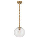 One Light Mini Pendant<br /><span style="color:#4AB0CE;">Entrega: 4-10 dias en USA</span><br /><span style="color:#4AB0CE;font-size:60%;">PREGUNTE POR ENTREGA EN PANAMA</span><br />Collection: Elyric<br />Finish: Legacy Brass