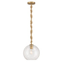 One Light Mini Pendant<br /><span style="color:#4AB0CE;">Entrega: 4-10 dias en USA</span><br /><span style="color:#4AB0CE;font-size:60%;">PREGUNTE POR ENTREGA EN PANAMA</span><br />Collection: Elyric<br />Finish: Legacy Brass