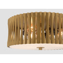 Three Light Flush Mount<br /><span style="color:#4AB0CE;">Entrega: 4-10 dias en USA</span><br /><span style="color:#4AB0CE;font-size:60%;">PREGUNTE POR ENTREGA EN PANAMA</span><br />Collection: Aven<br />Finish: Sand Coal Black