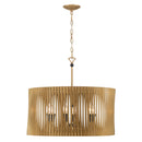 Six Light Pendant<br /><span style="color:#4AB0CE;">Entrega: 4-10 dias en USA</span><br /><span style="color:#4AB0CE;font-size:60%;">PREGUNTE POR ENTREGA EN PANAMA</span><br />Collection: Aven<br />Finish: Sand Coal Black